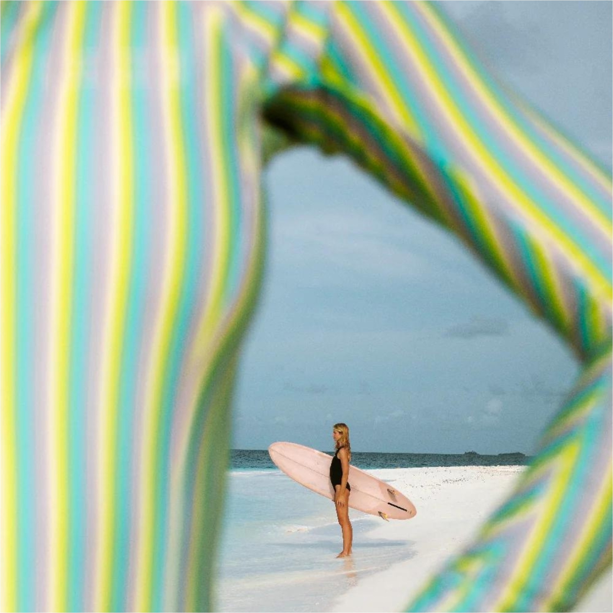 2025 Wallien Womens One Piece Long Sleeve Front Zip Swimsuit 102001 - Multi Color Stripe